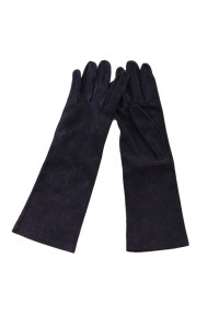 Замшевые удлиненные перчатки hj-12